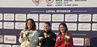 Rümeysa Pelin Kaya, Atıcılık Dünya Kupası'nın final ayağında bronz madalya kazandı