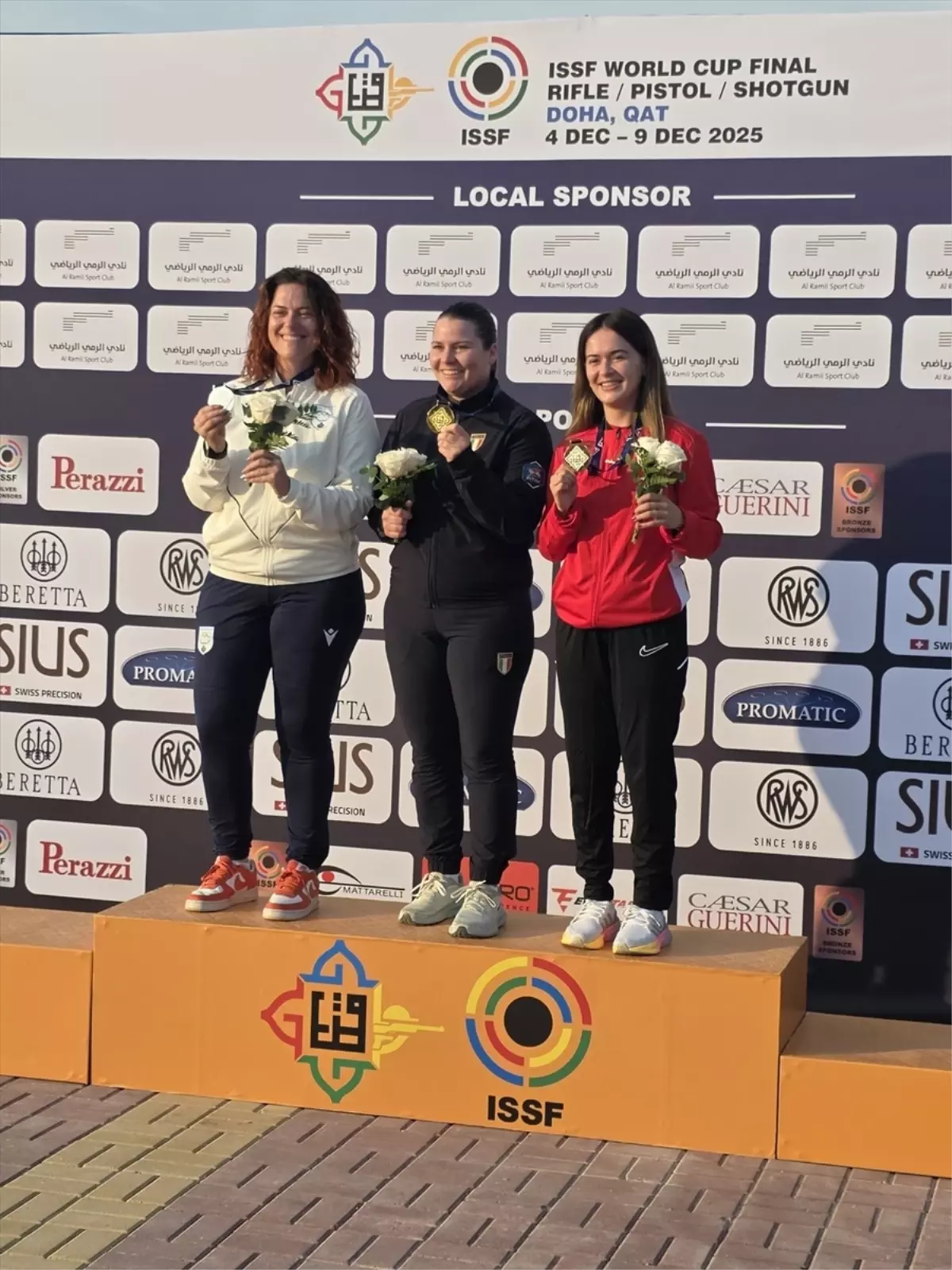 Rümeysa Pelin Kaya, Atıcılık Dünya Kupası'nın final ayağında bronz madalya kazandı