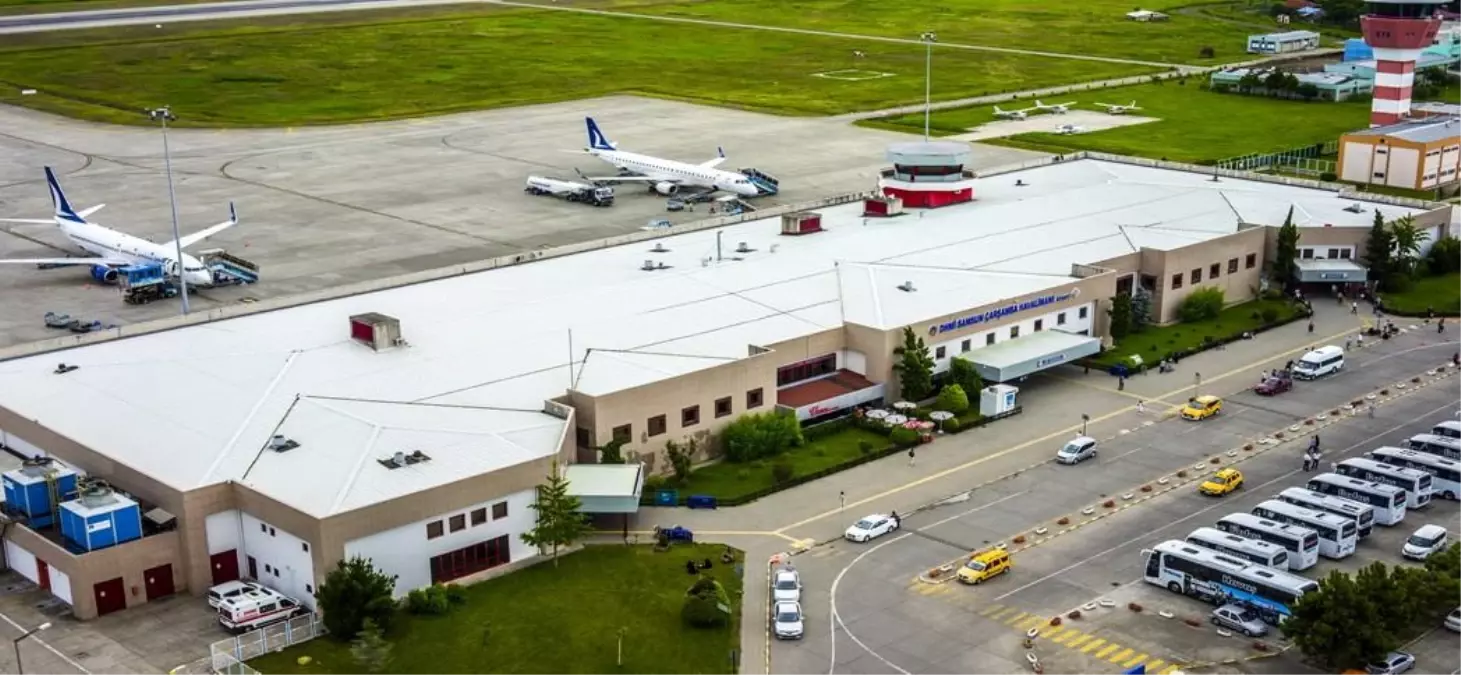 Samsun'da 11 ayda 1,5 milyon kişiye havayolu hizmeti