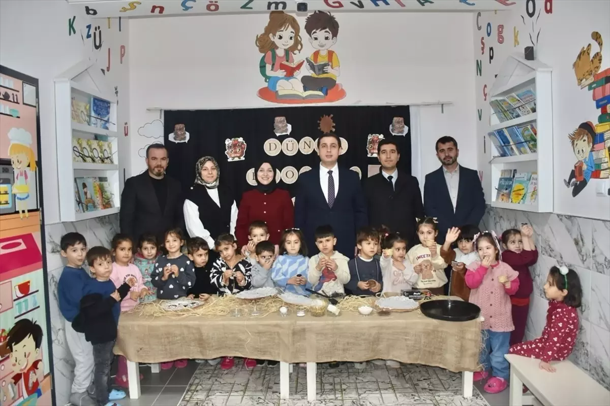 Sason Kaymakamı Başar, anaokulu öğrencileriyle buluştu