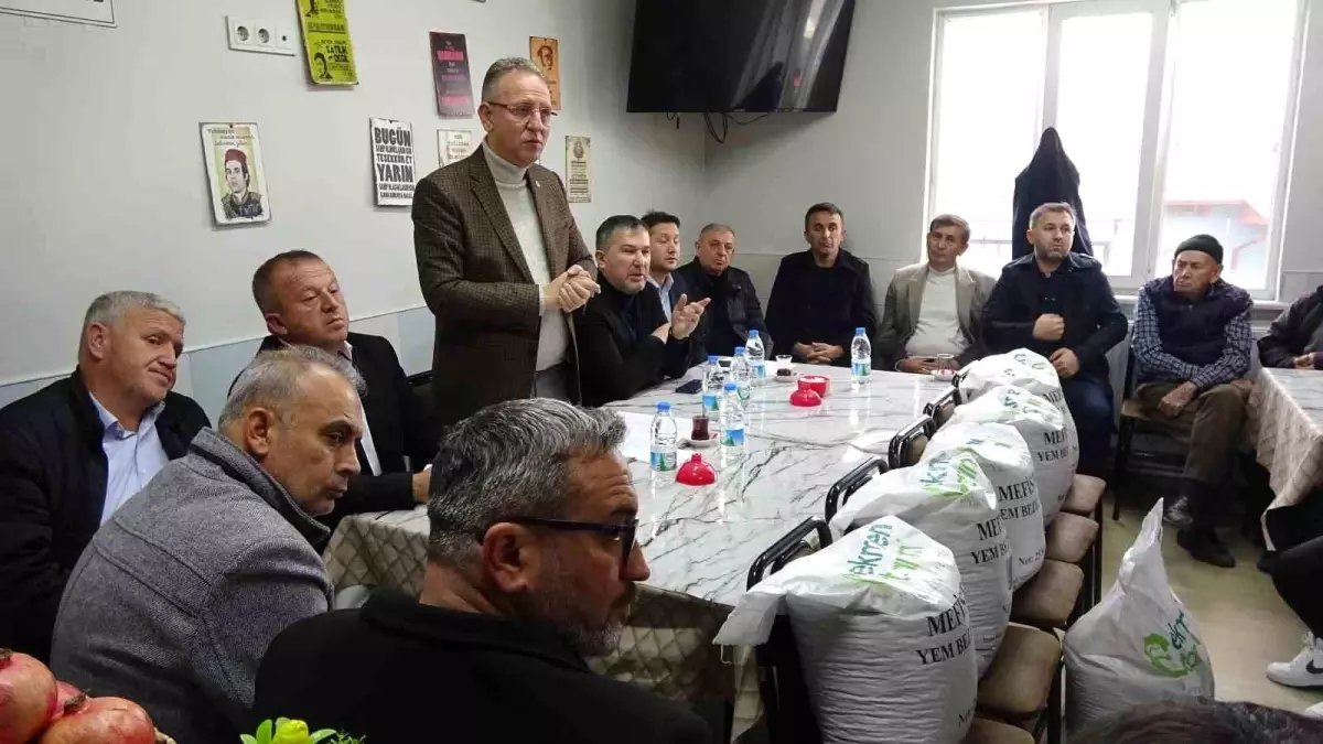 Tavşanlı'da ürericilere tohum ve gübre desteği