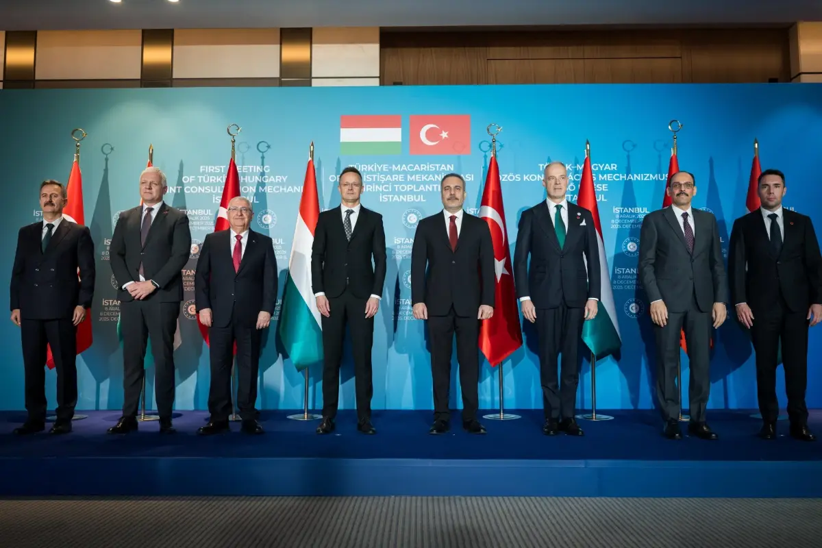 'Türkiye-Macaristan Ortak İstişare Mekanizması Birinci Toplantısı' İstanbul'da başladı