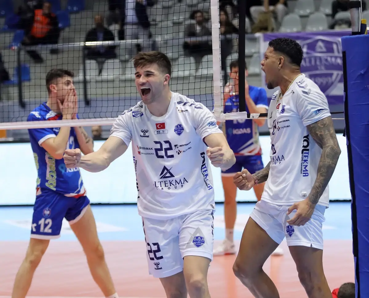 Altekma, Avrupa'da ilk maçına çıkıyor