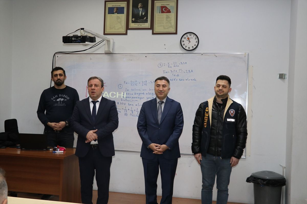 Batman'da 'Siber Güvenlik ve Farkındalık Paneli' düzenlendi