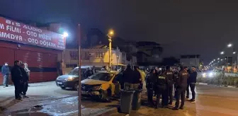 Bursa'da kaçırdığı taksiyle kaza yaptıktan sonra kaçmaya çalışan şüpheli yakalandı