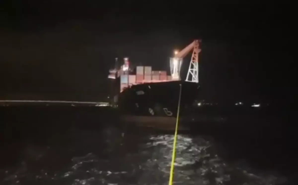 Çanakkale Boğazı'nda gemi arızası