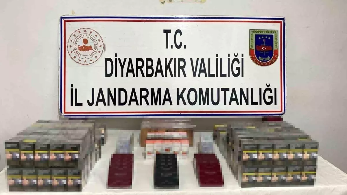 Diyarbakır'da çok sayıda gümrük kaçağı ürün ele geçirildi