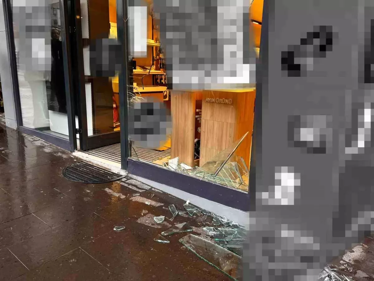 Dükkana girdi, arkasına bile bakmadan kaçtı