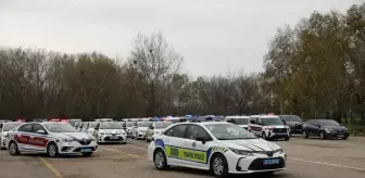 Edirne'de güvenlik birimlerine yeni araç takviyesi