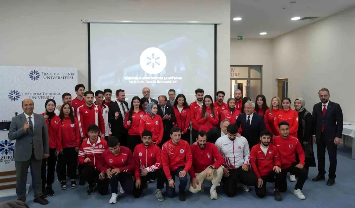 Erzurum Teknik Üniversitesi, ÜNİLİG Türkiye şampiyonluğunu kutladı