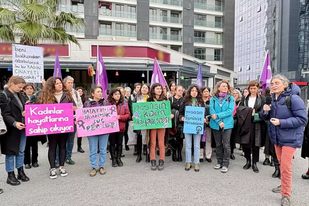 Eşini öldüren kadın tahliye edildi