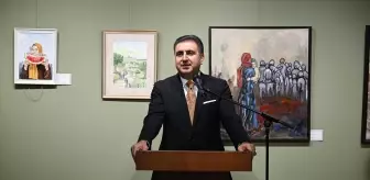 İstanbul'da 'Evime Giden Yol-Öğretmenler Karma Resim Sergisi' açıldı