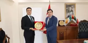 Keban Cumhuriyet Savcısı Soysal'dan Kaymakam Atalık'a veda ziyareti