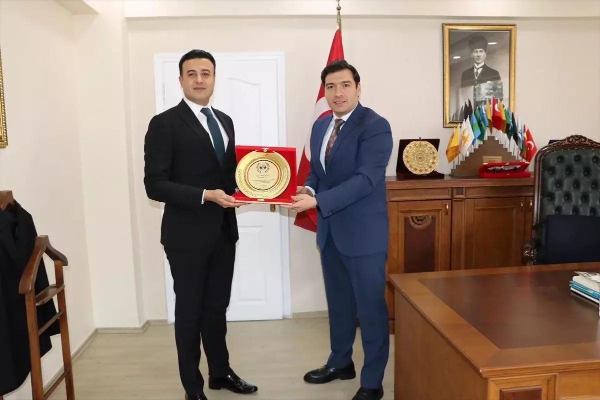 Keban Cumhuriyet Savcısı Soysal'dan Kaymakam Atalık'a veda ziyareti