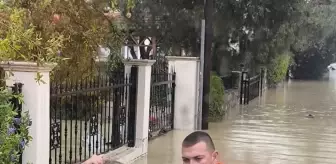 KKTC'de şiddetli yağışlar hayatı olumsuz etkiledi