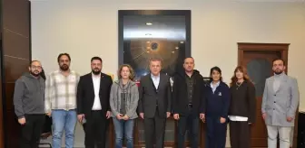 Midyat Belediye Başkanı Şahin'e, Kültür Varlıklarını Koruma Bölge Kurulu yöneticilerinden ziyaret