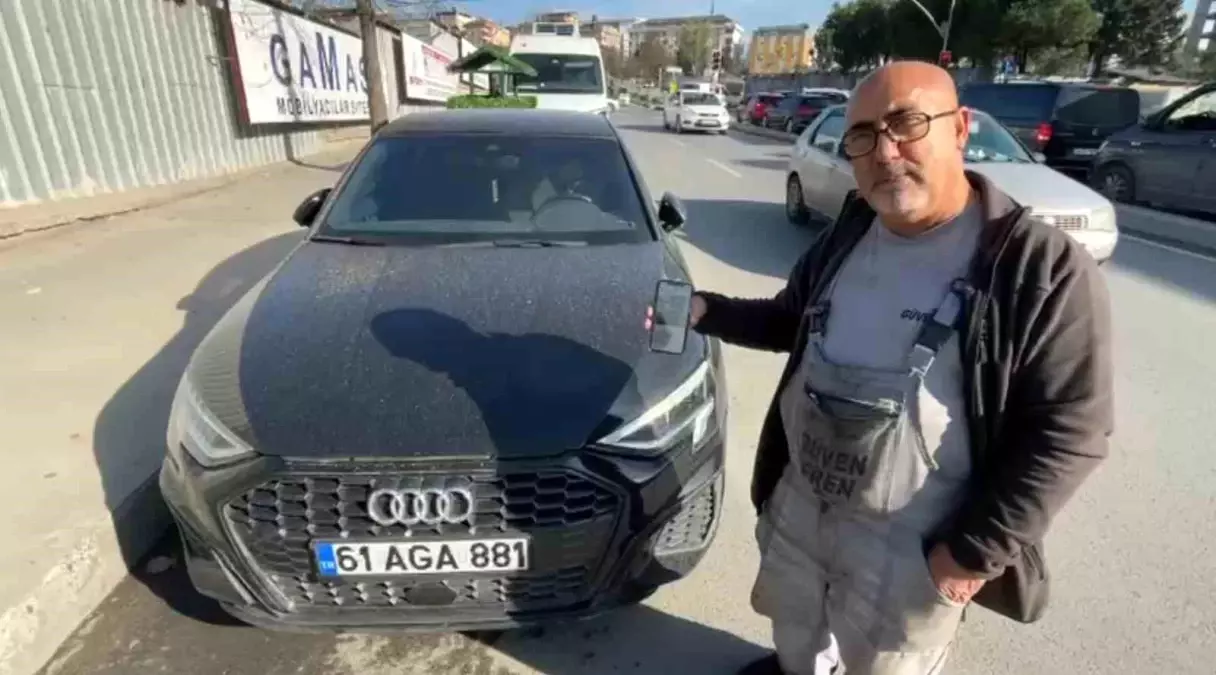 Sanayi ustası aracının başkası tarafından satışa çıkarıldığını görünce şoke oldu
