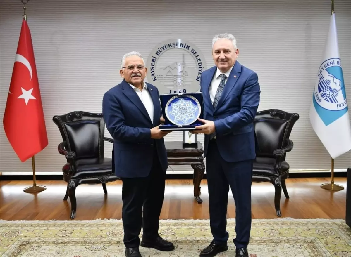 Tarım Reformu Genel Müdürü Yıldız, Başkan Büyükkılıç'ı ziyaret etti