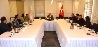 Van Milli Eğitim Müdürü Aras, basın mensuplarıyla bir araya geldi