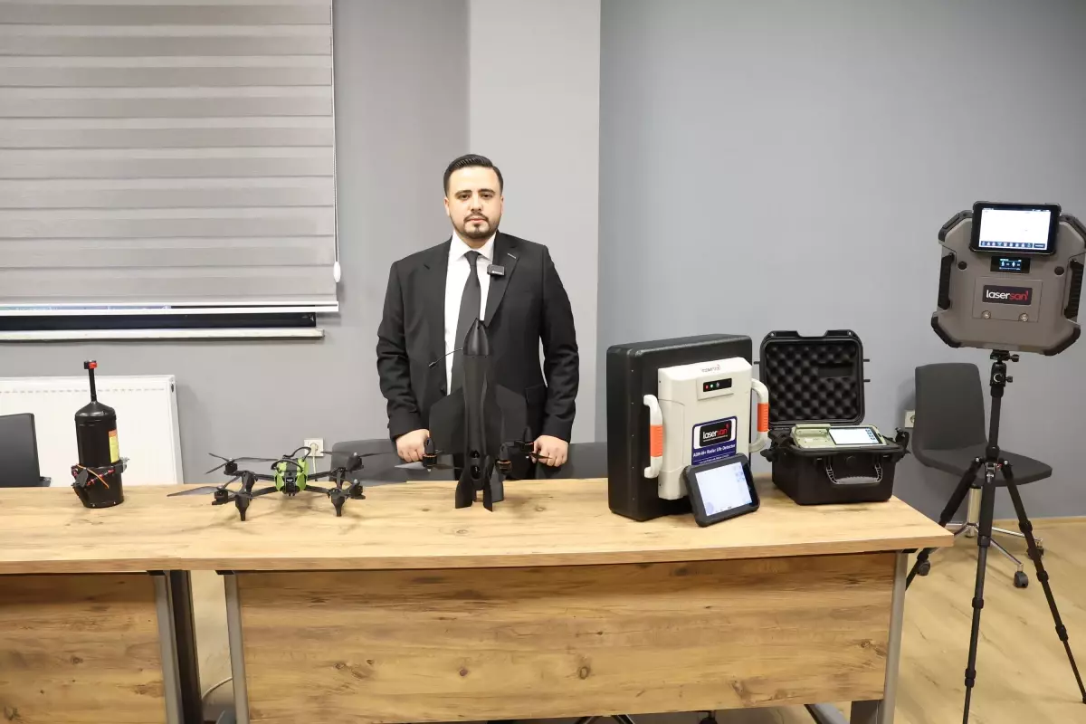 Yüksek lisans öğrencisi radar, arama kurtarma cihazı ve kamikaze dron geliştirdi