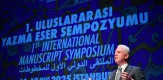 '1. Uluslararası Yazma Eser Sempozyumu' İstanbul'da başladı