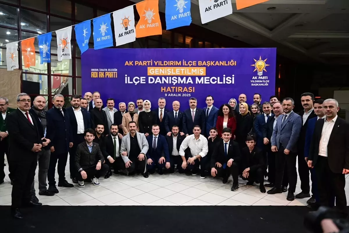 AK Parti Yıldırım İlçe Danışma Meclisi Toplantısı yapıldı