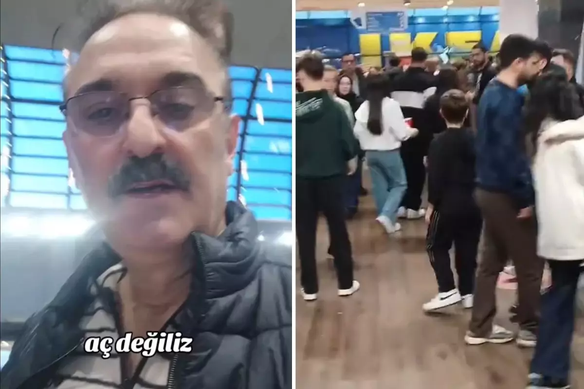 AVM'den görüntü paylaşıp isyan etti: Bu ülkede kimse 'Açım' demesin