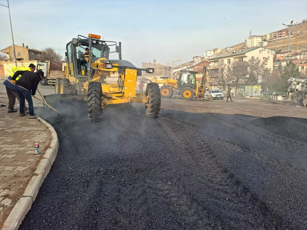 Bayburt Belediyesi asfalt çalışmalarını sürdürüyor