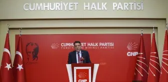 CHP Genel Başkan Yardımcısı Bağcıoğlu basın toplantısı düzenledi Açıklaması
