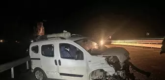 Çorum'daki zincirleme trafik kazasında 4 kişi yaralandı