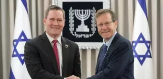 İsrail Cumhurbaşkanı Herzog, ABD'nin BM Daimi Temsilcisi Waltz ile görüştü
