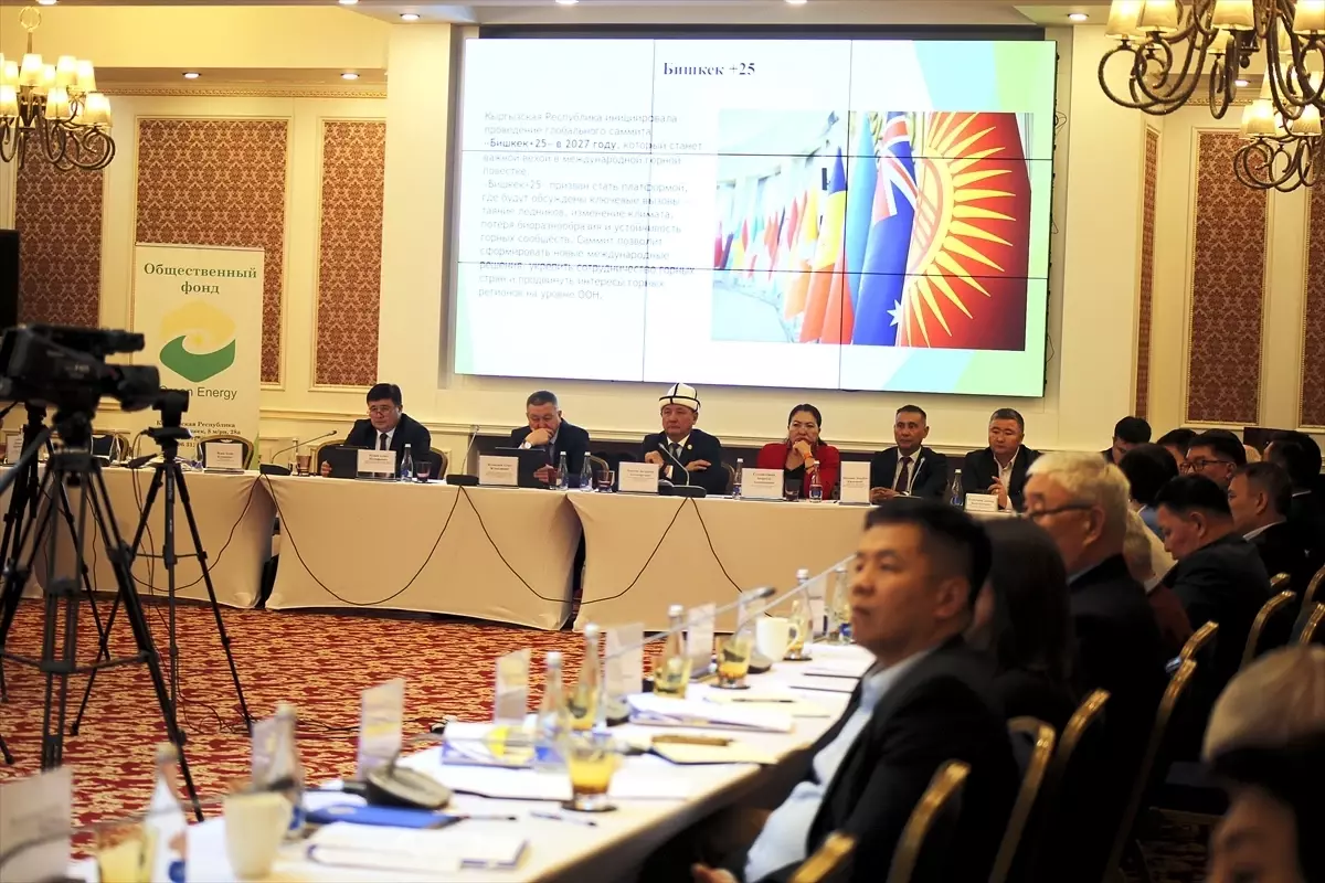 Kırgızistan'da düzenlenen konferansta su güvenliği ve iklim değişikliği ele alındı