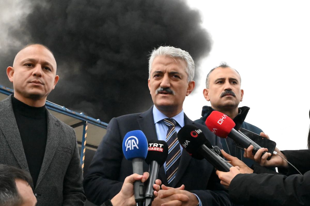 Kırıkkale'de kimya fabrikasında yangın (3)