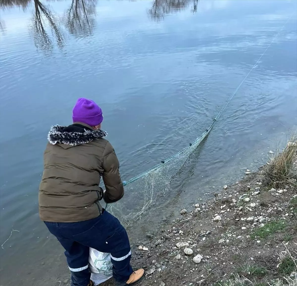 Kırşehir'de kaçak avlanan kişiye 12 bin lira ceza kesildi
