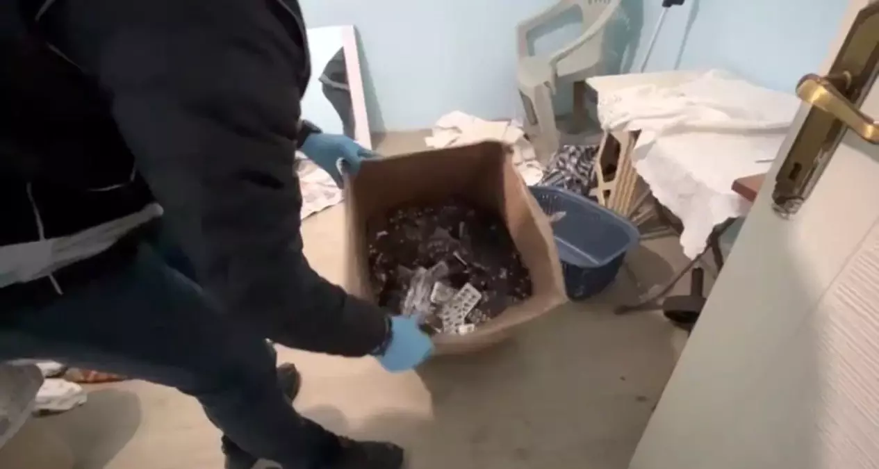 Samsun'da 13 bin 552 uyuşturucu hap ele geçirildi