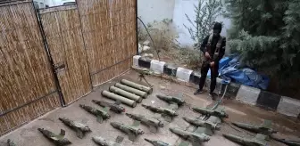 Suriye'nin Dera ilinde 46 adet tanksavar füzesi ele geçirildi