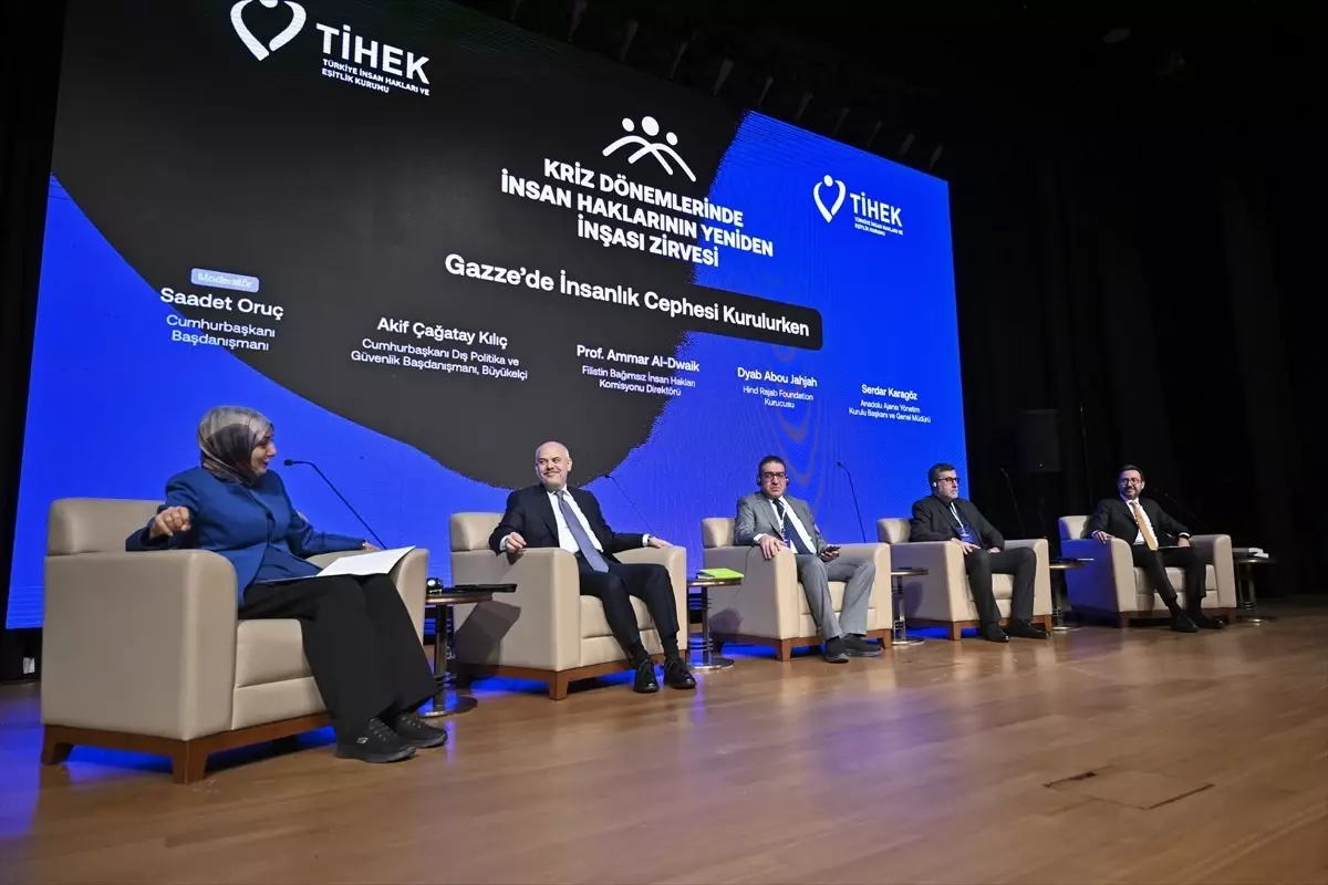 TİHEK, 'Kriz Dönemlerinde İnsan Haklarının Yeniden İnşası Zirvesi'ni düzenledi