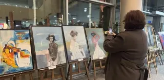 Trabzon'da 38 sanatçının hazırladığı 'Dostluk' adlı resim sergisi açıldı