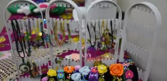 Trabzon'da kadınlar ürettikleri ürünlerin tanıtım ve satışını da kendileri yapıyor