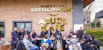 Ümraniye Belediyesi 'Asude Engelsiz Yaşam Kafe' projesini hayata geçirdi