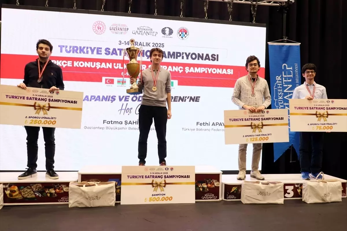 2025 Türkiye Satranç Şampiyonası sona erdi