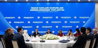 Adalet Bakanı Tunç, İnsan Hakları Kurumları Değerlendirme Toplantısı'nda konuştu Açıklaması