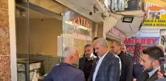 AK Parti Diyarbakır İl Başkanı Ömer İler, esnaf ve vatandaşları ziyaret etti
