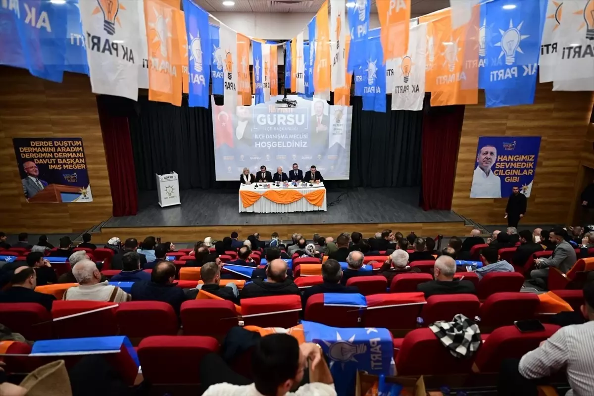 AK Parti Gürsu İlçe Danışma Meclisi Toplantısı yapıldı
