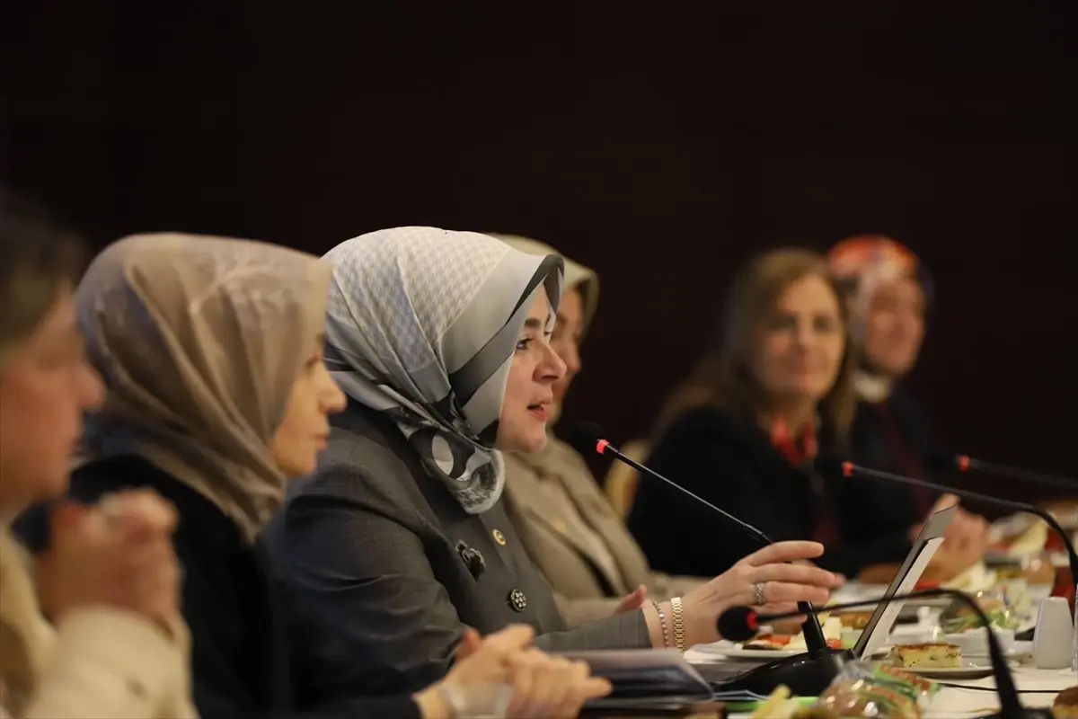 AK Parti Kadın Kolları Başkanı Ercan, STK'lerin kadın temsilcileri ile bir araya geldi Açıklaması