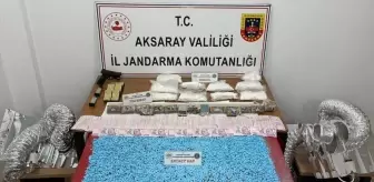 Aksaray'da uyuşturucu operasyonunda yakalanan 2 şüpheli tutuklandı