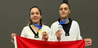 Altın da gümüş de ümit milli tekvandocuların