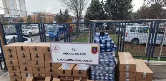 Ankara'da 127 bin 600 cinsel içerikli ürün ile 7 bin sahte etiket ele geçirildi