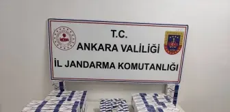 Başkentte 8 bin 100 sahte etiketli gıda takviyesi ile 5 ton etil alkol ele geçirildi