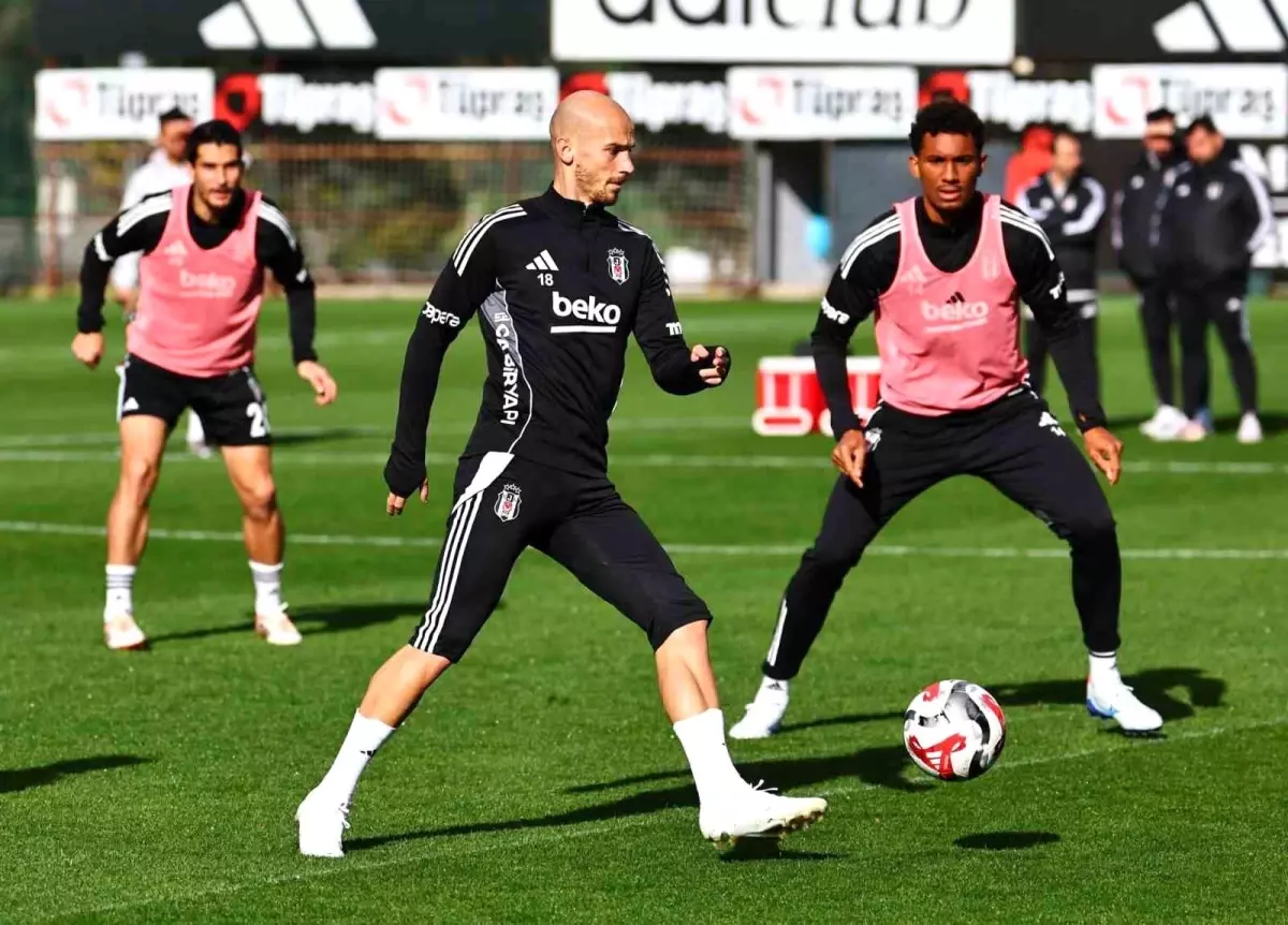 Beşiktaş'ta Trabzonspor maçı hazırlıkları devam etti